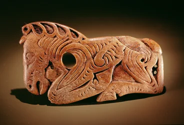 Paardenplaquette, Altai nomadisch, 5e-3e eeuw v.Chr.