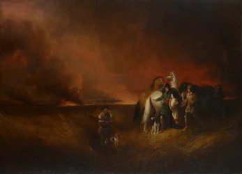 De Prairie in Brand, 1827
