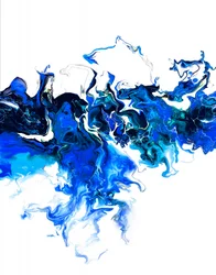 Abstracte oceaangolven