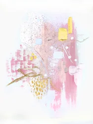 Roségoud Abstract
