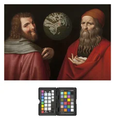Heraclitus en Democritus