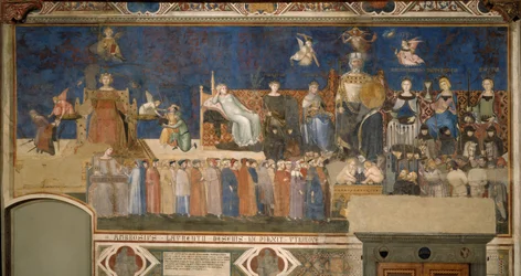 Allegorie van het Goede Bestuur, frescocyclus De Allegorie van het Goede en het Slechte Bestuur, 1338-1339