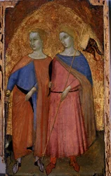 Heiligen Galganus en Ansanus, ca.1360