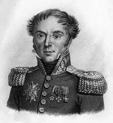 Jacques Laurent Gilly (1769-1829) - in “Portretten van de Franse generaals na de overwinningen en veroveringen van de Fransen”. Gegraveerd door Ambroise Tardieu in 1818. Stella Collectie.