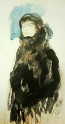 Portret van een Jonge Vrouw