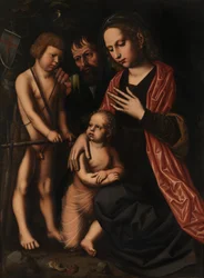 De Heilige Familie en Sint Johannes de Doper