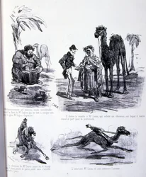 Illustratie voor De kunst van het vetmesten en afvallen