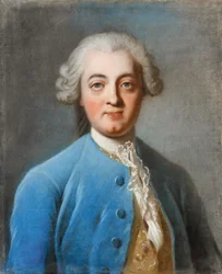 Portret van Claude Adrien Helvétius 1715-1771