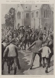 De Verdediger van Mafeking in Pretoria