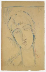 Anna Achmatova Portret van een Rode Vrouw, 1915