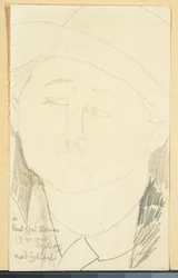 Portret van Paul Guillaume, ca. 1916