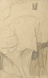 Portret van Blaise Cendrars
