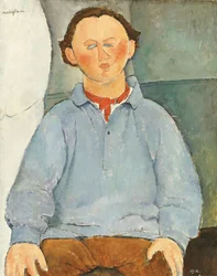 Portret van Oscar Miestchanioff