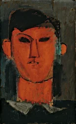 Portret van Pablo Picasso, ca. 1915
