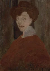 Portret van een vrouw, 1907