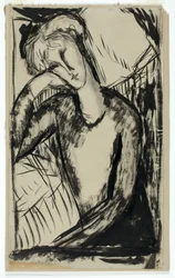 Portret van een jonge vrouw