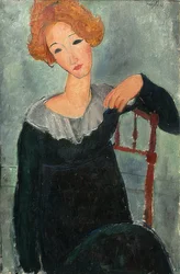 Roodharige vrouw. 1917