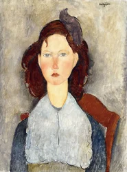 Zittend meisje, 1918