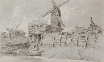 Windmolen en scheepswerf