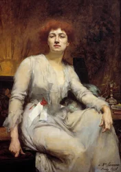 Portret van Séverine (Caroline Remy)