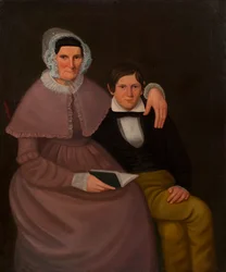 Portret van Hannah en Joseph Cresswell