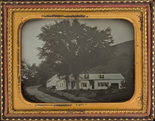 Huis op een heuvel