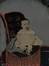 Portret van een baby