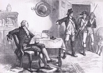 Arrestatie van William Franklin