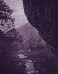 Grand Canyon van de Colorado, nabij de Tempel van Set