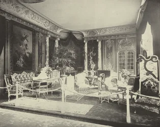 Een tentoonstelling van Frans meubilair
