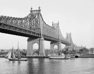 Blackwells Island (Queensboro) Brug, New York, N.Y., 1910-20