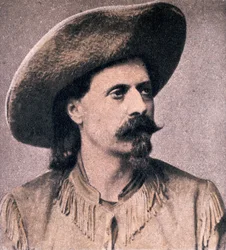 Buffalo Bill Cody (1846-1917) in zijn vroege grensdagen