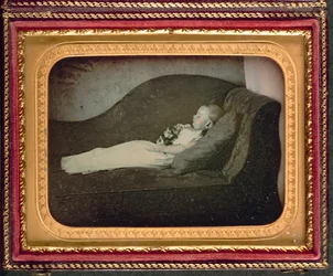 Dood Kind Op een Bank, c.1855
