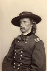 George Armstrong Custer. Portret