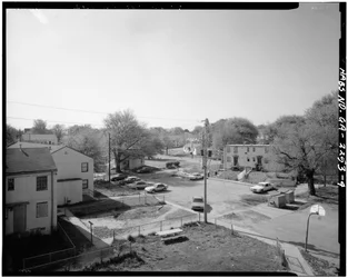 John Hope Homes (Openbare Huisvesting), begrensd door Larkin, Dora, Spelman Streets & Lane, Atlanta, Fulton County, GA