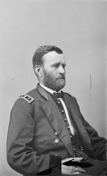 Maj. Gen. Ulysses S. Grant, officier van het Federale Leger