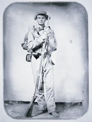 Soldaat Thomas Taylor, Confederate Army