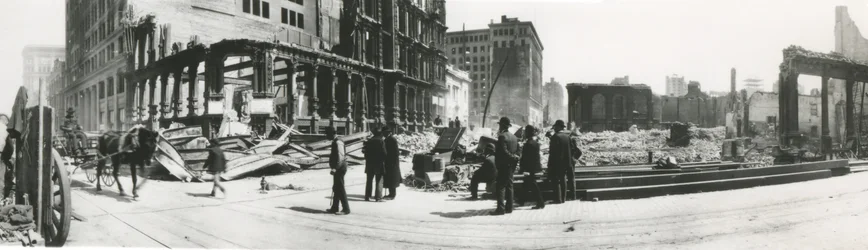 San Francisco na de Aardbeving van 1906