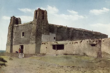 De Oude Kerk, Pueblo van Acoma, New Mexico