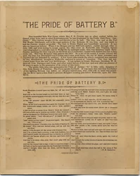 The Pride of Battery B, door Frank H Gassaway
