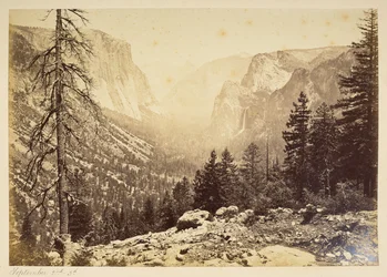 Yosemite Valley vanaf Inspection Point