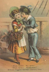 Advertentie voor Higgins German Laundry Soap, c.1880