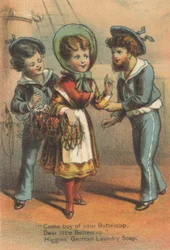 Advertentie voor Higgins German Laundry Soap, c.1880