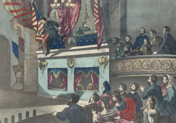 Moord op president Abraham Lincoln, ca. 1865