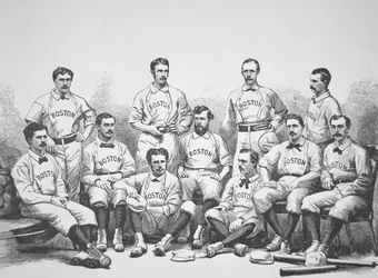 Boston Red Sox, nationaal kampioen in 1874