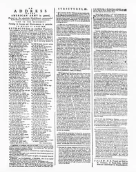 Pamflet met een toespraak aan het Amerikaanse leger, Salem, 1775
