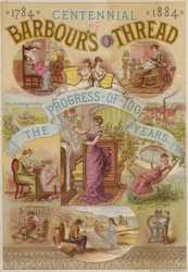 Eeuwfeest van Barbours draad, 1784 - 1884