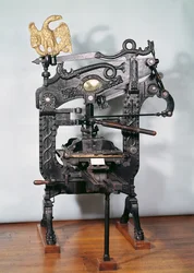 Columbia drukpers, gemaakt door Clymer en Dixon, 1837