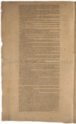 Grondwet, eerste druk, gedrukt door Dunlap & Claypoole, 17-19 september 1787