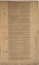 Grondwet, eerste druk, gedrukt door Dunlap & Claypoole, 17-19 september 1787